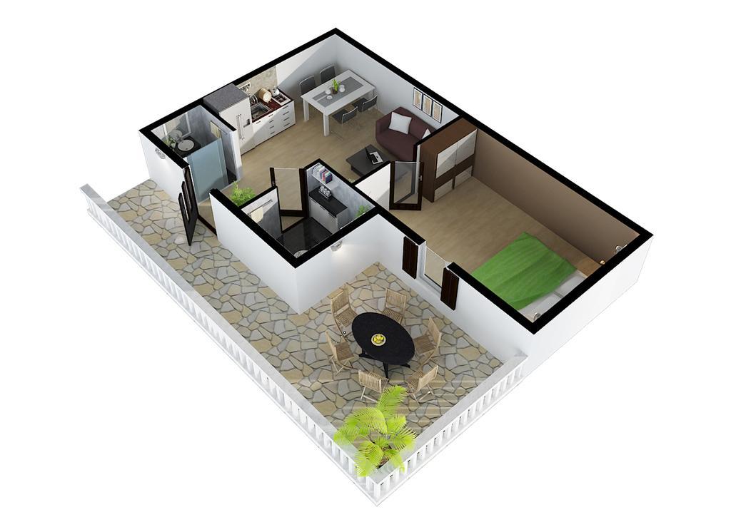 Villa More 3 Apartments A-10, A-11 And A-12 , 4-4-6 Beds Bobovisca Bagian luar foto